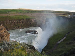 Gullfoss - zweite Stufe