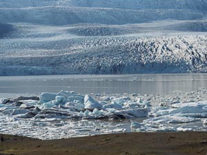 Vatnajökull mit Lagune