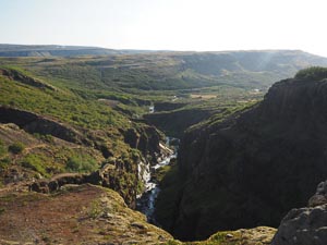 Sicht von Glymur