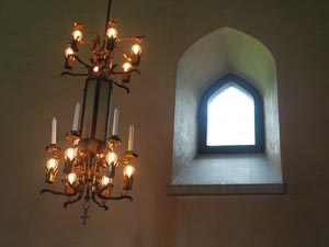 Lampe mit Fenster