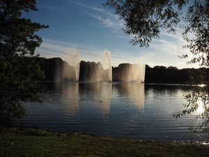 Wasserfontäne